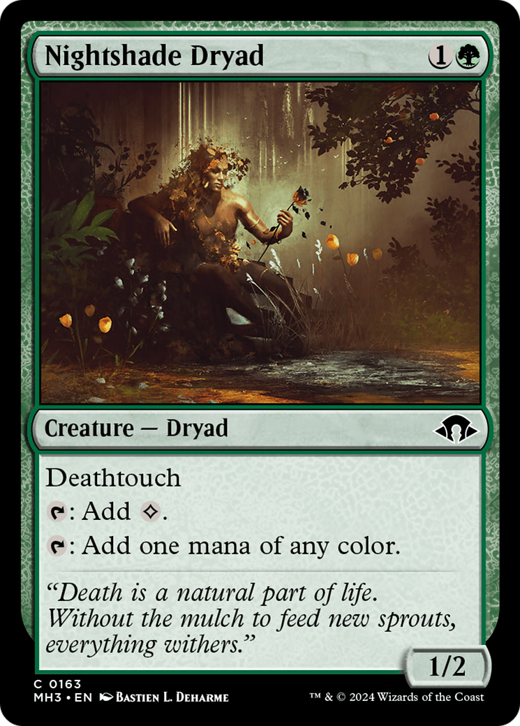 Nightshade Dryad (163) (MH3)