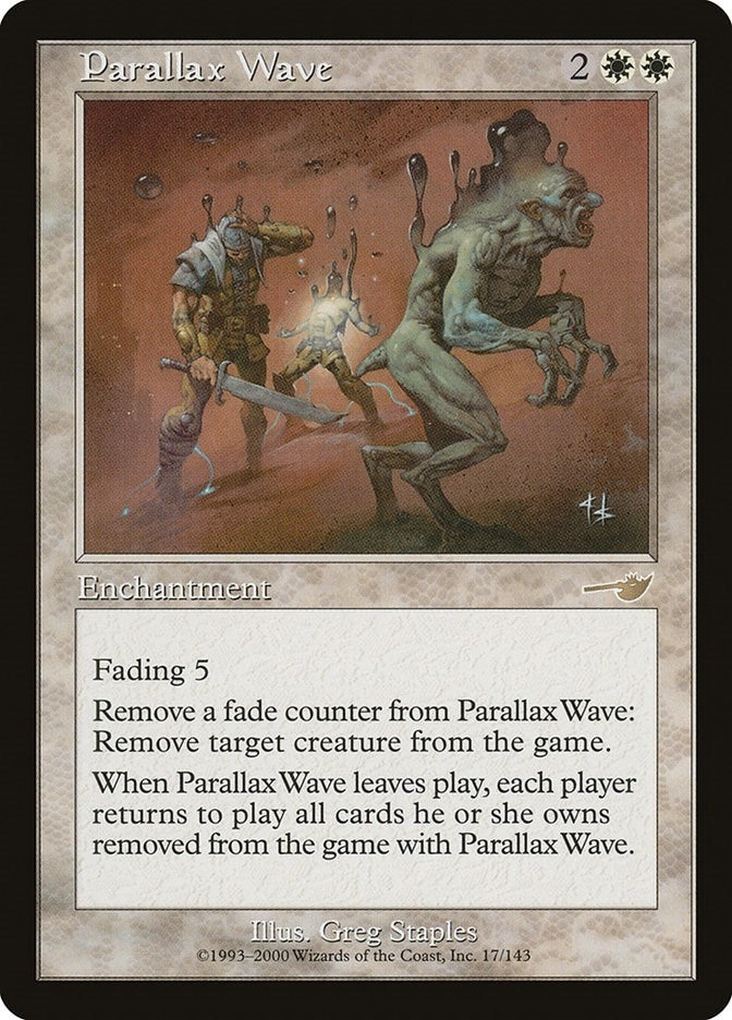 Image for Parallax Wave (17) (Nemesis) - Magic: The Gathering