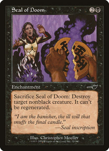 Image for Seal of Doom (70) (Nemesis) - Magic: The Gathering