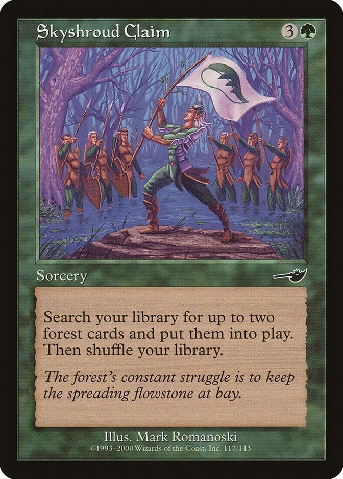 Image for Skyshroud Claim (117) (Nemesis) - Magic: The Gathering
