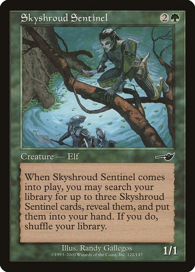 Image for Skyshroud Sentinel (121) (Nemesis) - Magic: The Gathering
