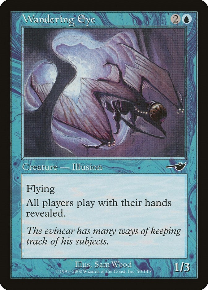 Image for Wandering Eye (50) (Nemesis) - Magic: The Gathering