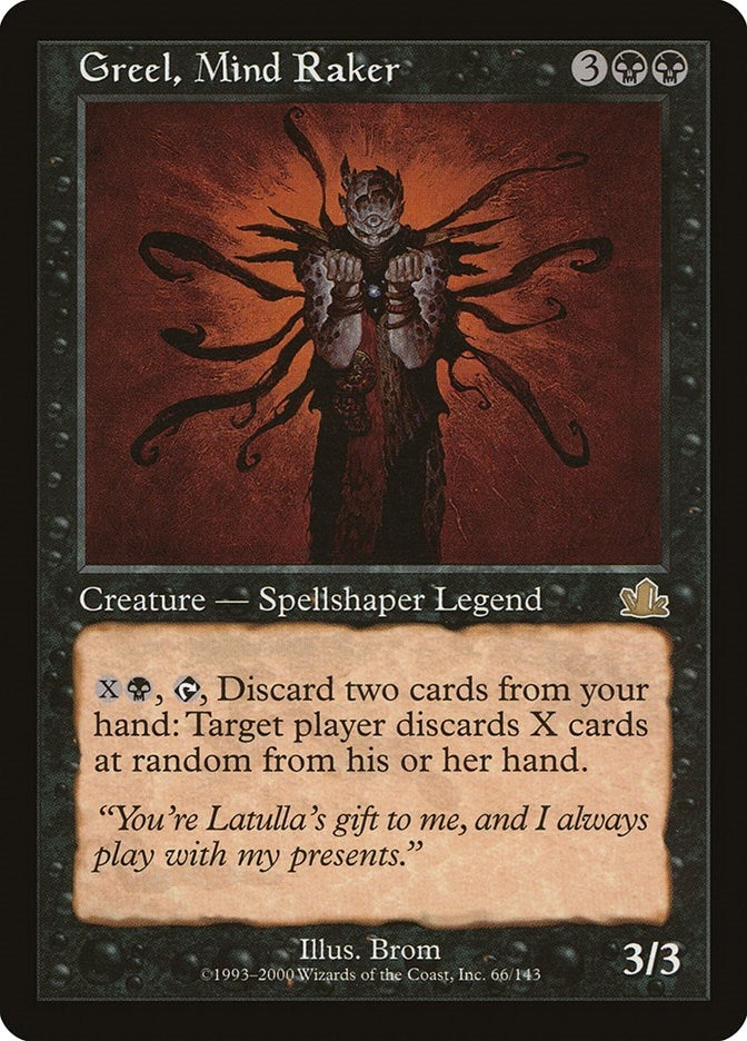 Image for Greel, Mind Raker (66) (Prophecy) - Magic: The Gathering