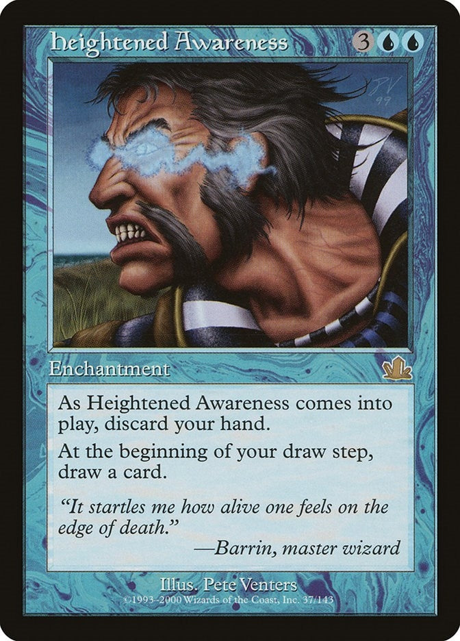 Image for Heightened Awareness (37) (Prophecy) - Magic: The Gathering