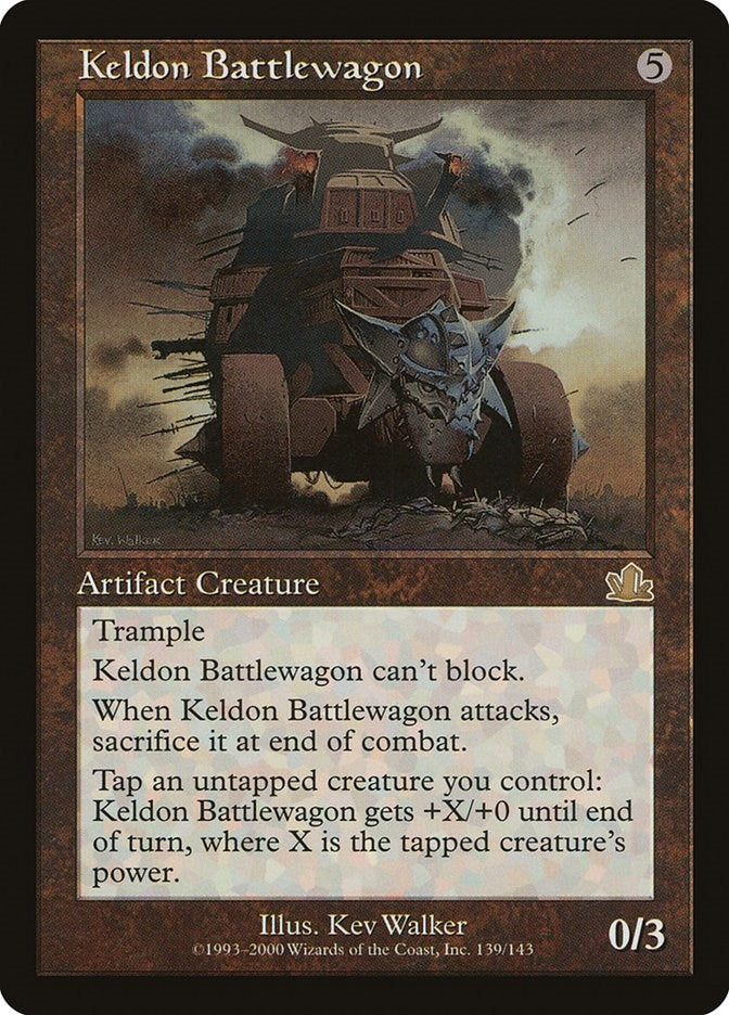 Image for Keldon Battlewagon (139) (Prophecy) - Magic: The Gathering