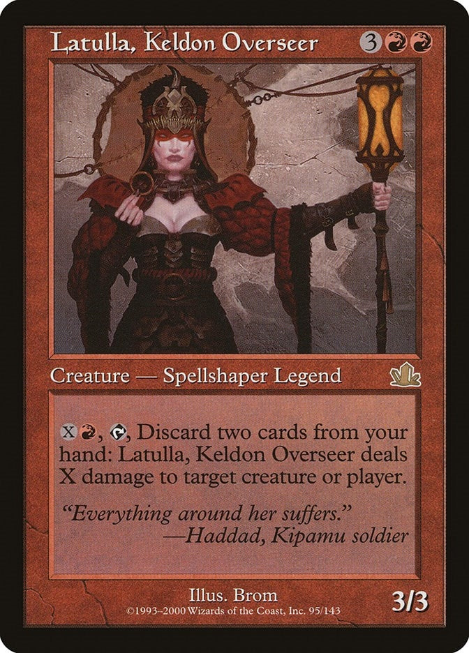 Image for Latulla, Keldon Overseer (95) (Prophecy) - Magic: The Gathering