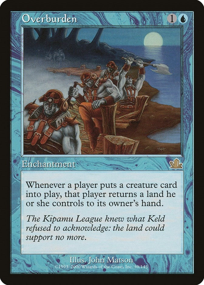 Image for Overburden (39) (Prophecy) - Magic: The Gathering