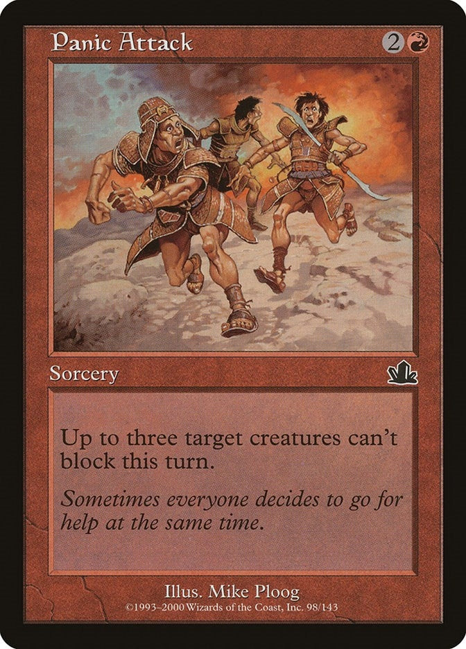 Image for Panic Attack (98) (Prophecy) - Magic: The Gathering