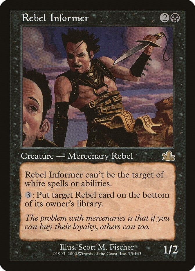 Image for Rebel Informer (75) (Prophecy) - Magic: The Gathering