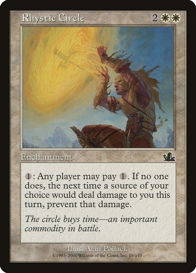 Image for Rhystic Circle (19) (Prophecy) - Magic: The Gathering