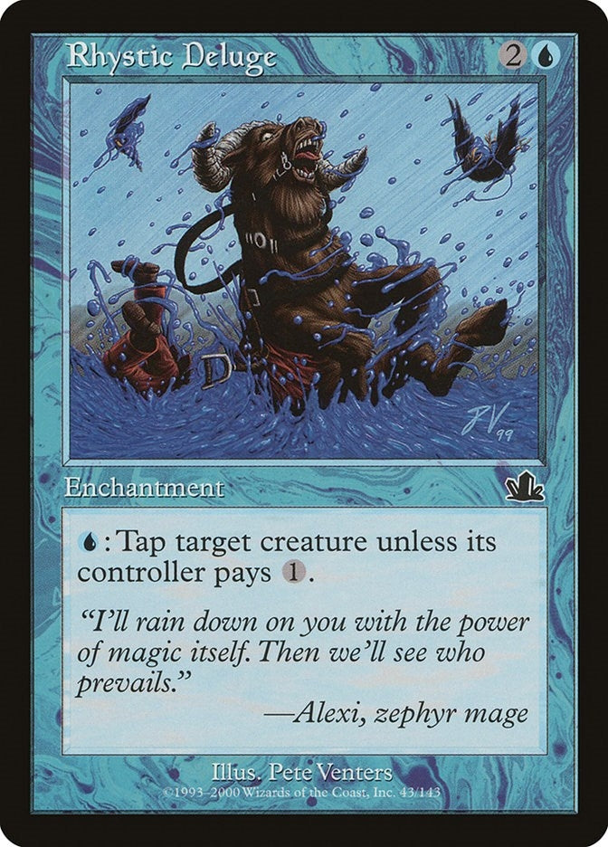 Image for Rhystic Deluge (43) (Prophecy) - Magic: The Gathering