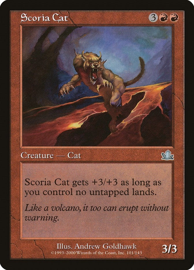 Image for Scoria Cat (101) (Prophecy) - Magic: The Gathering