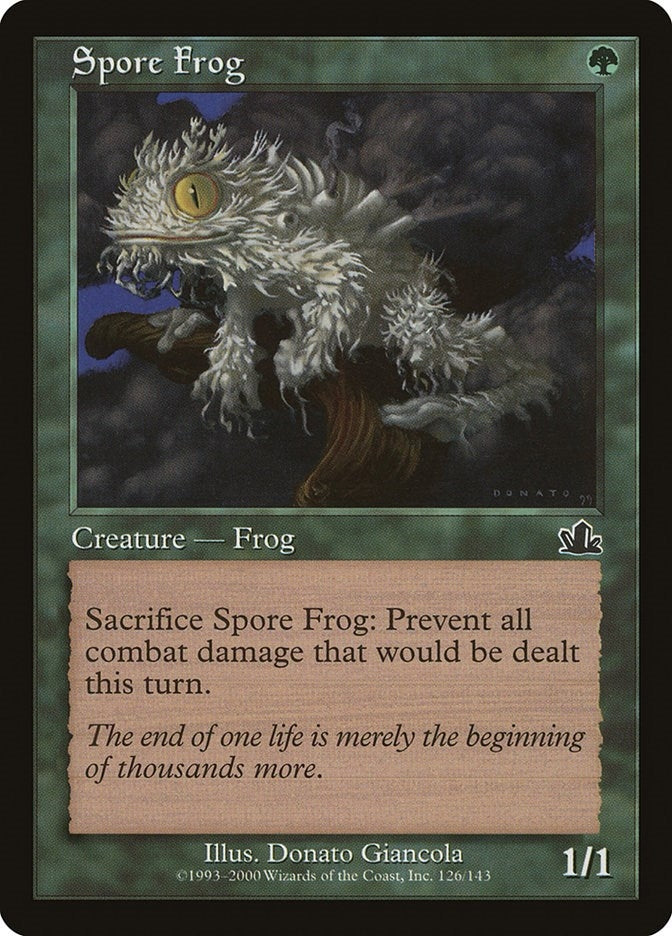 Image for Spore Frog (126) (Prophecy) - Magic: The Gathering