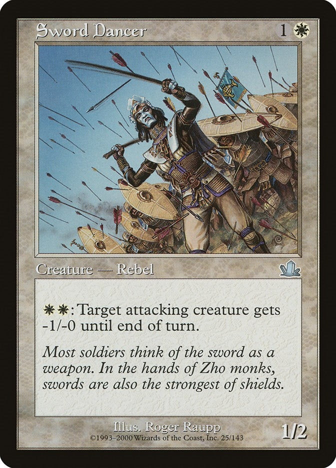 Image for Sword Dancer (25) (Prophecy) - Magic: The Gathering