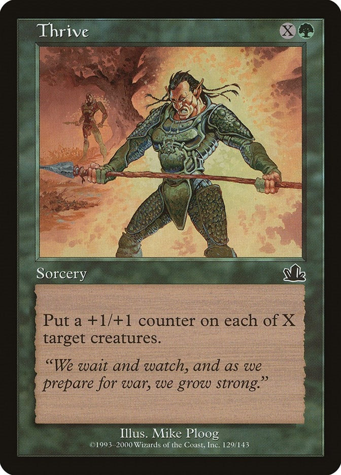 Image for Thrive (129) (Prophecy) - Magic: The Gathering