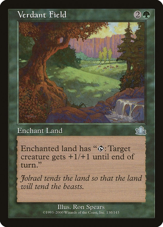 Image for Verdant Field (130) (Prophecy) - Magic: The Gathering