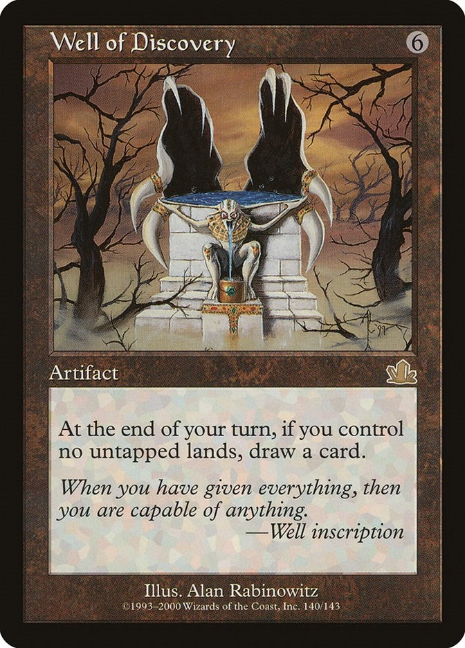 Image for Well of Discovery (140) (Prophecy) - Magic: The Gathering