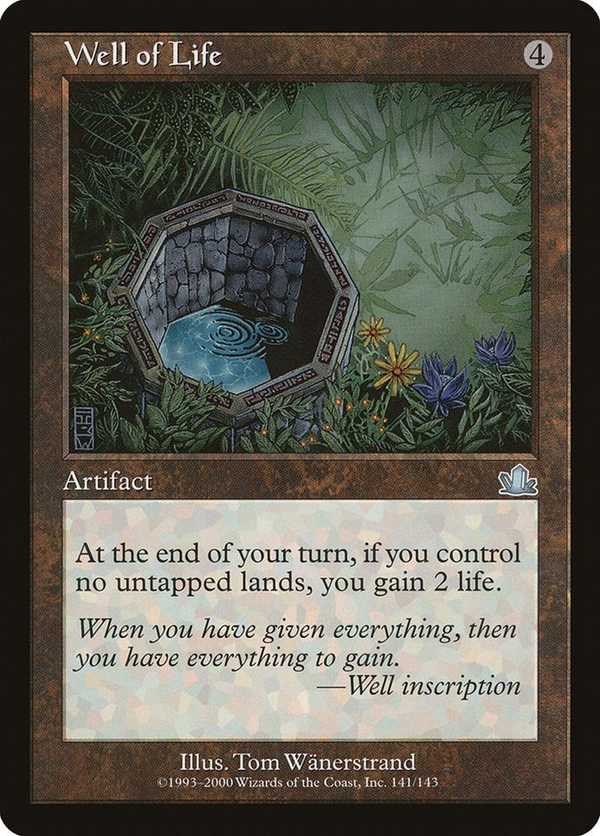 Image for Well of Life (141) (Prophecy) - Magic: The Gathering
