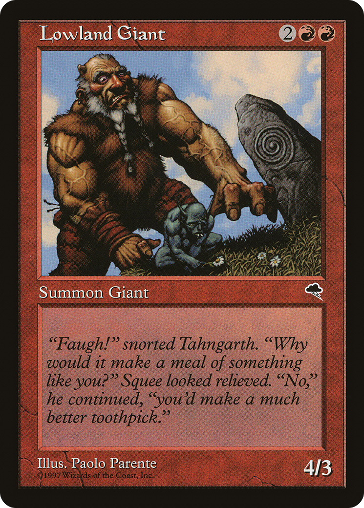 Lowland Giant (187) (TMP)