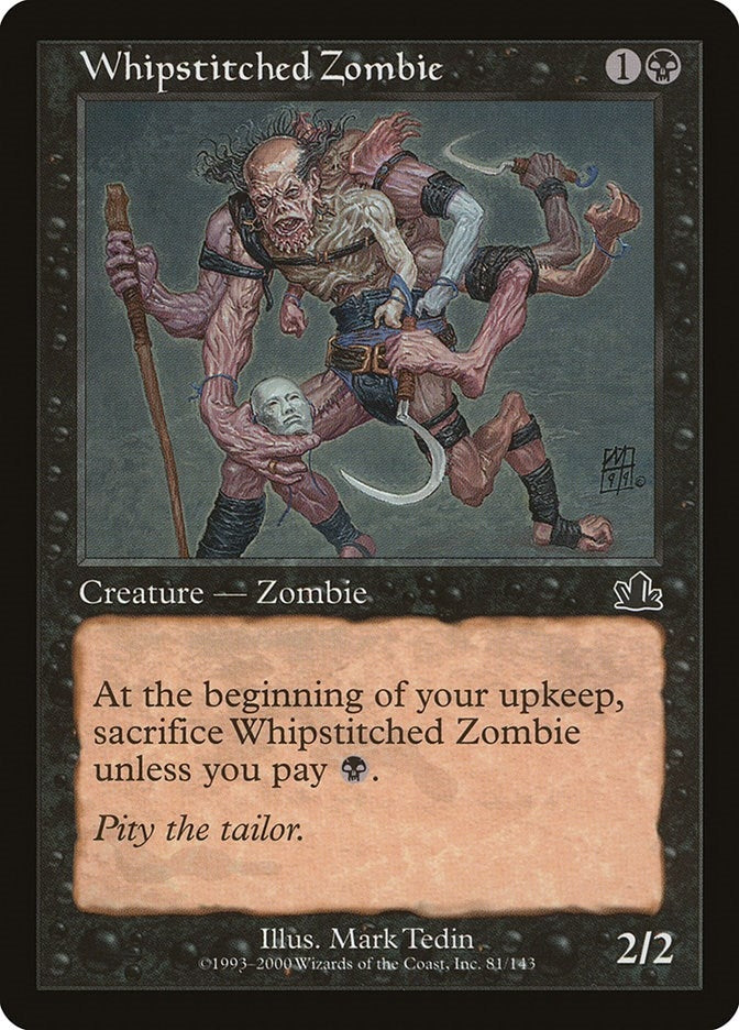 Image for Whipstitched Zombie (81) (Prophecy) - Magic: The Gathering