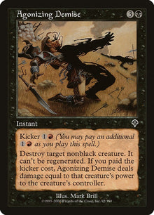 Image for Agonizing Demise (92) (Invasion) - Magic: The Gathering