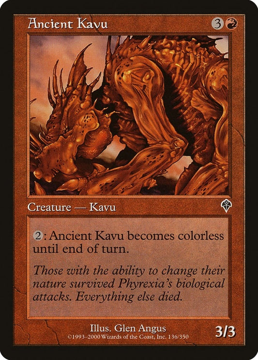 Image for Ancient Kavu (136) (Invasion) - Magic: The Gathering