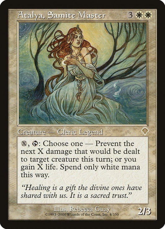 Atalya, Samite Master (4) (Invasion)