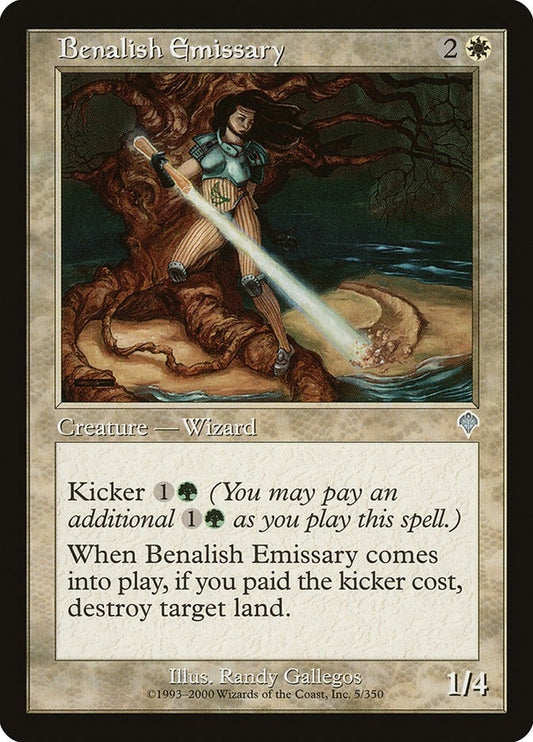 Image for Benalish Emissary (5) (Invasion) - Magic: The Gathering