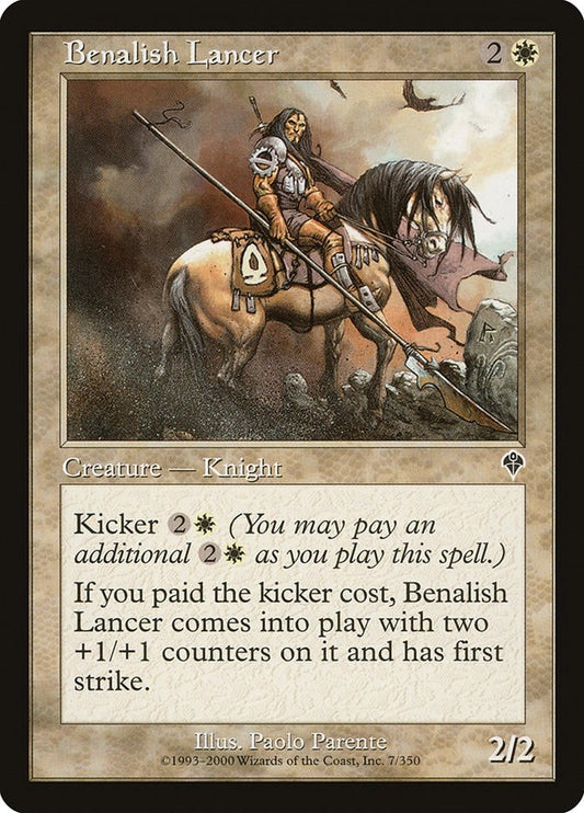Benalish Lancer (7) (Invasion)
