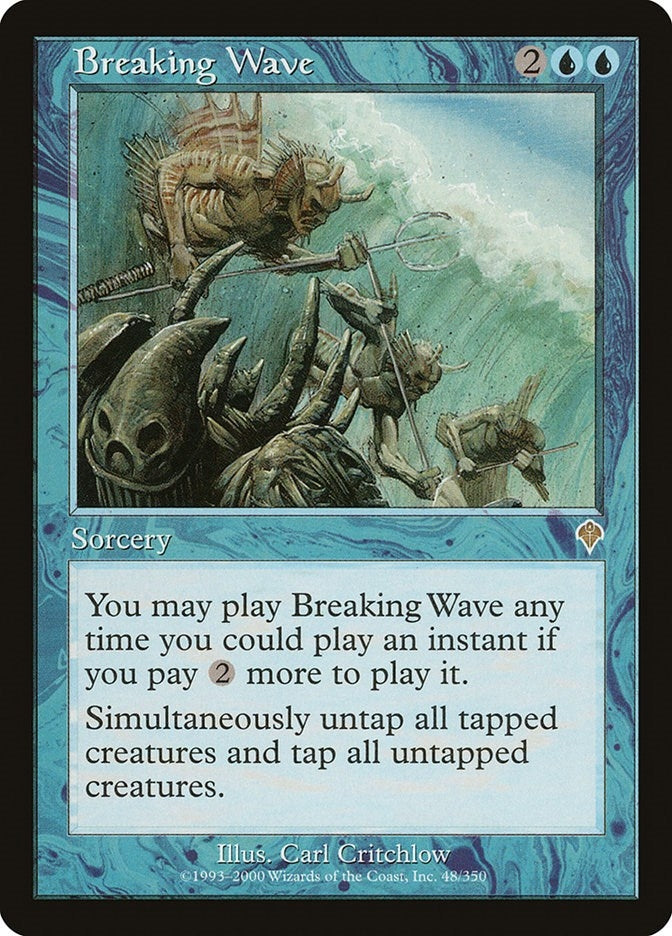 Image for Breaking Wave (48) (Invasion) - Magic: The Gathering