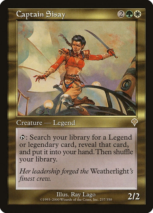 Image for Captain Sisay (237) (Invasion) - Magic: The Gathering
