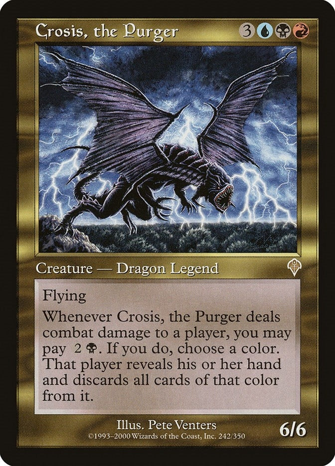 Image for Crosis, the Purger (242) (Invasion) - Magic: The Gathering