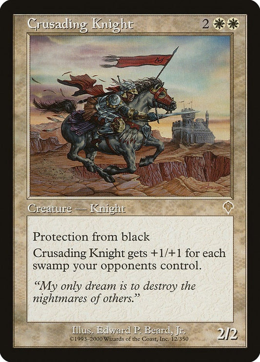 Image for Crusading Knight (12) (Invasion) - Magic: The Gathering