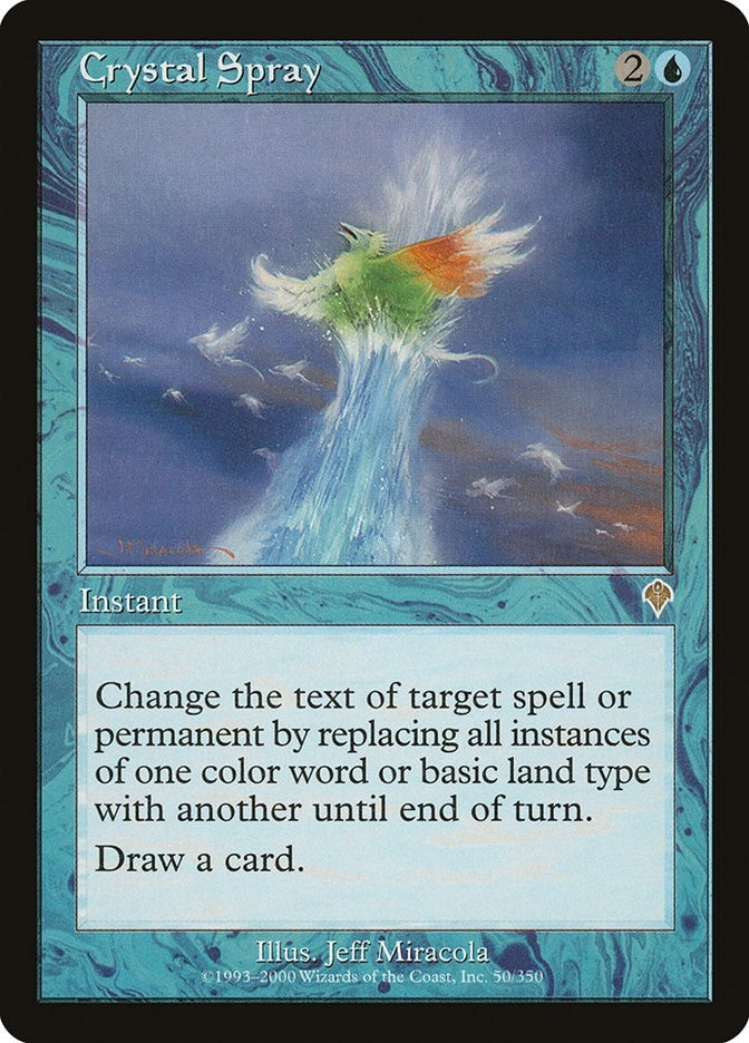 Image for Crystal Spray (50) (Invasion) - Magic: The Gathering