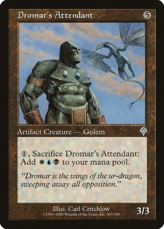 Image for Dromar's Attendant (303) (Invasion) - Magic: The Gathering