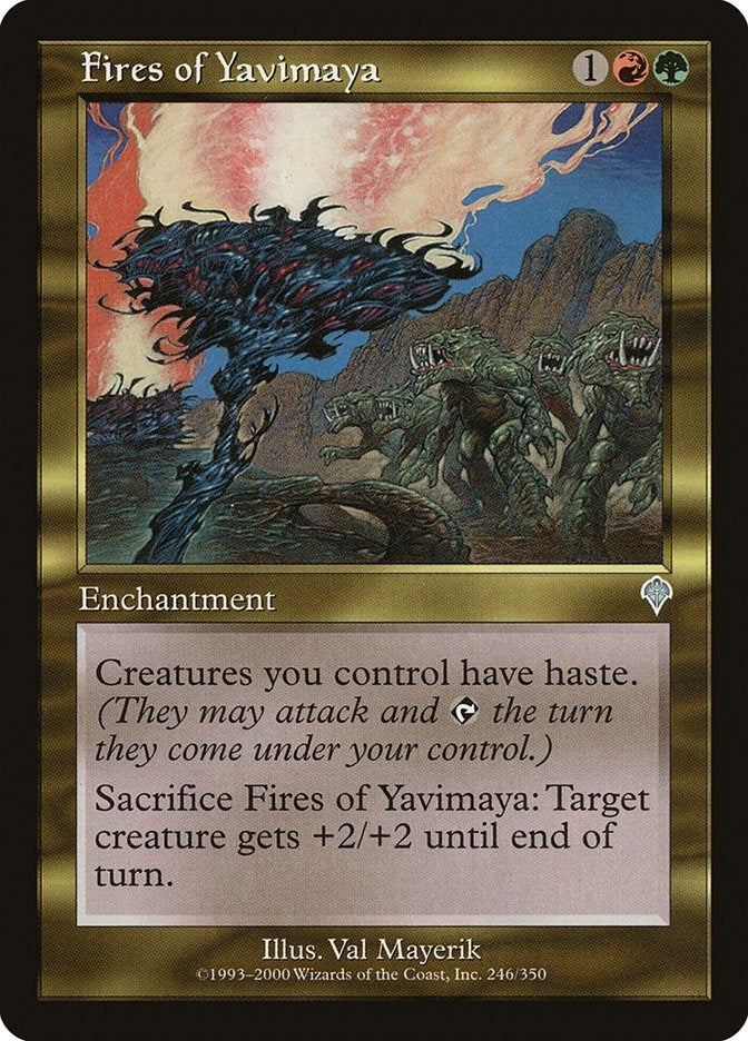 Image for Fires of Yavimaya (246) (Invasion) - Magic: The Gathering
