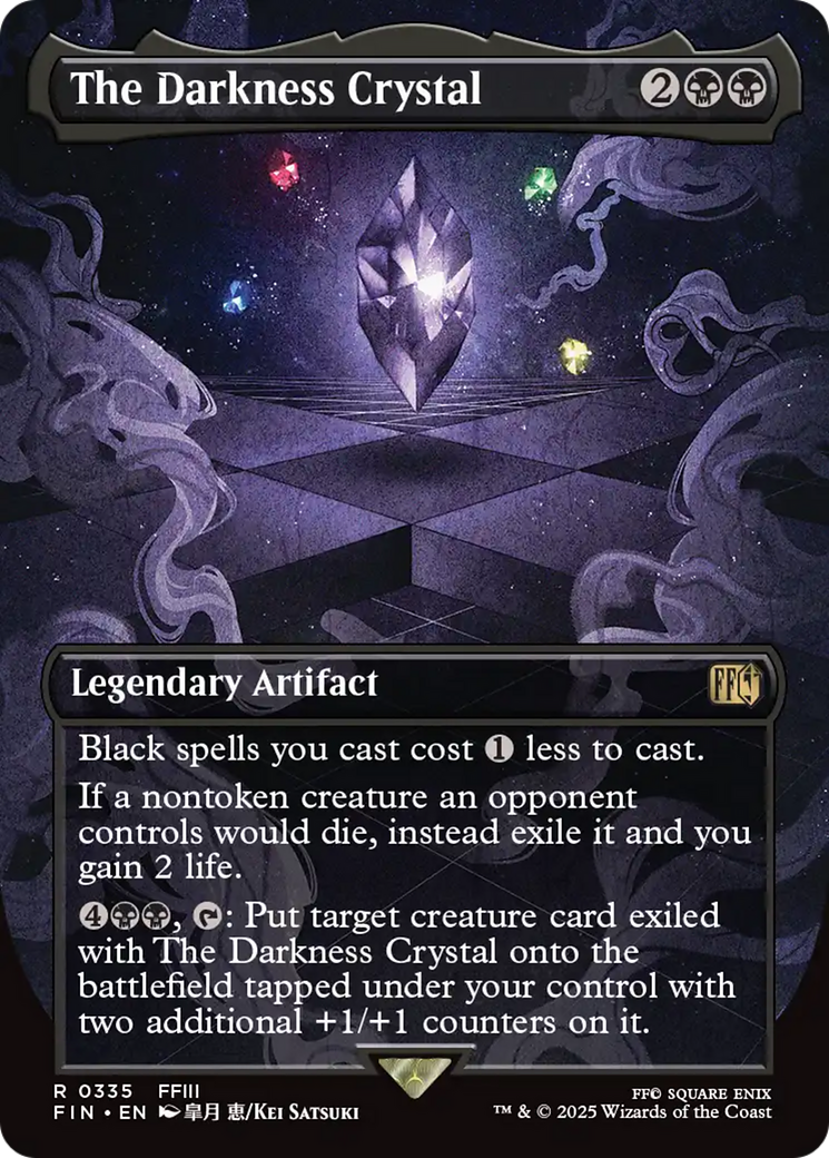 The Darkness Crystal (Borderless) (335) (FIN)