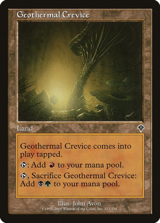 Geothermal Crevice (323) (Invasion)