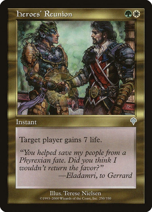 Image for Heroes' Reunion (250) (Invasion) - Magic: The Gathering