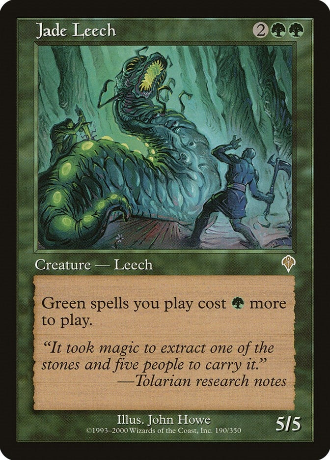 Image for Jade Leech (190) (Invasion) - Magic: The Gathering