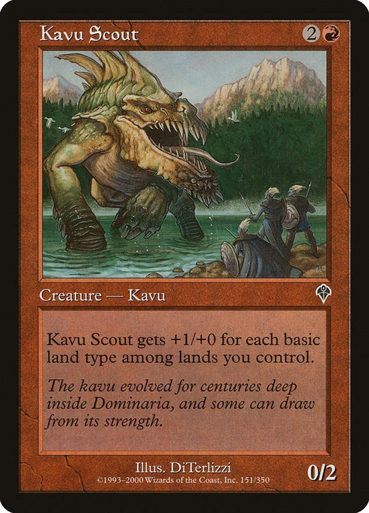 Kavu Scout (151) (Invasion)