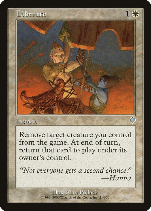 Image for Liberate (21) (Invasion) - Magic: The Gathering