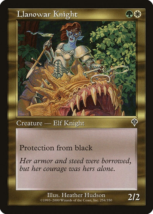 Image for Llanowar Knight (254) (Invasion) - Magic: The Gathering