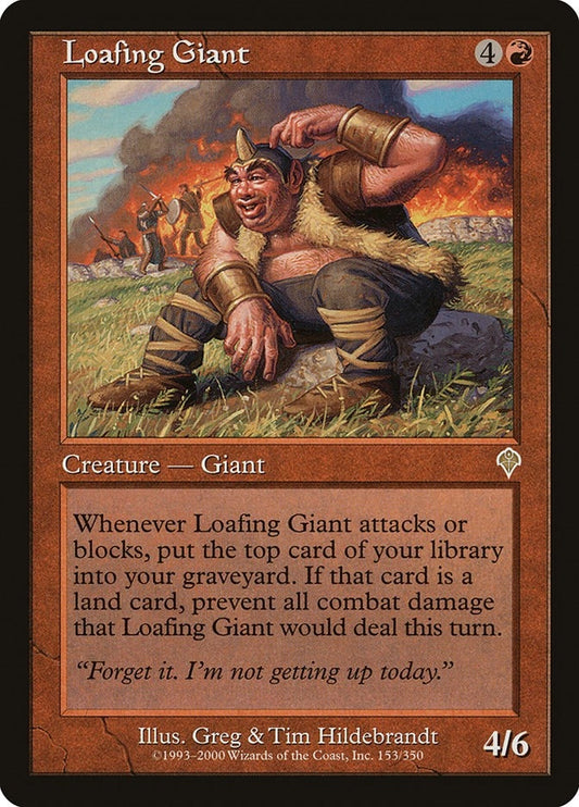 Loafing Giant (153) (Invasion)