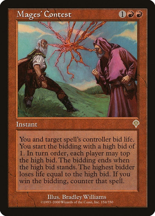 Image for Mages' Contest (154) (Invasion) - Magic: The Gathering