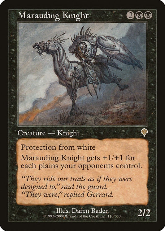 Marauding Knight (110) (Invasion)