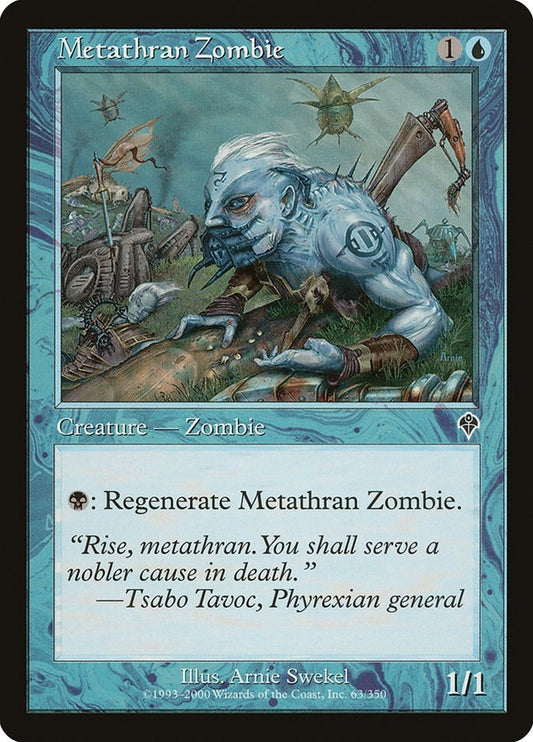 Image for Metathran Zombie (63) (Invasion) - Magic: The Gathering