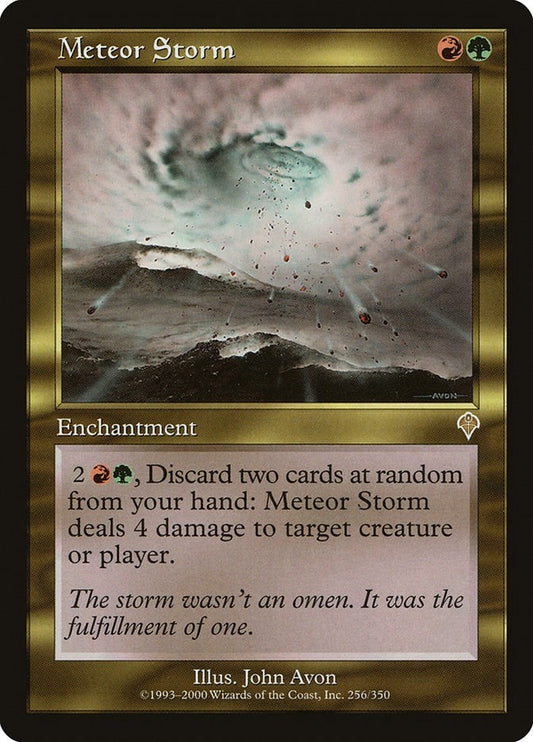 Image for Meteor Storm (256) (Invasion) - Magic: The Gathering