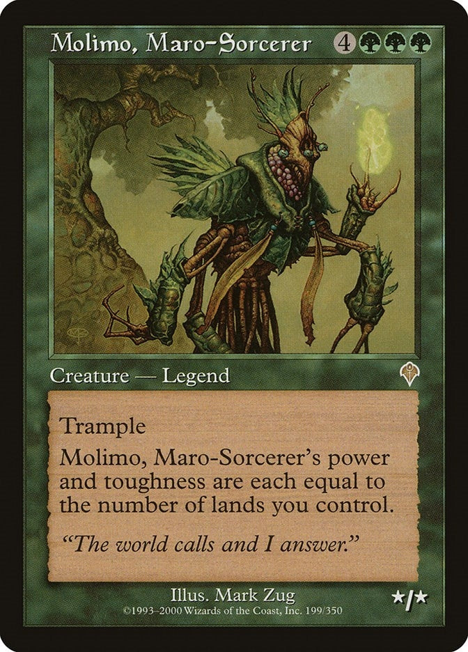 Image for Molimo, Maro-Sorcerer (199) (Invasion) - Magic: The Gathering
