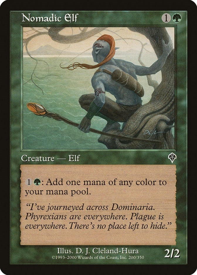 Image for Nomadic Elf (200) (Invasion) - Magic: The Gathering